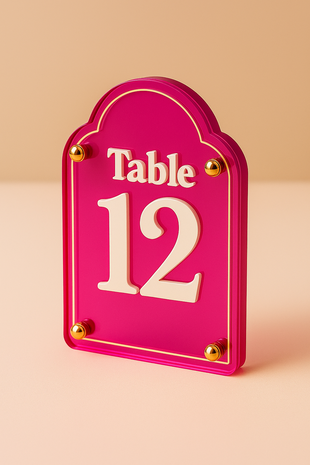 Bloom Table Number