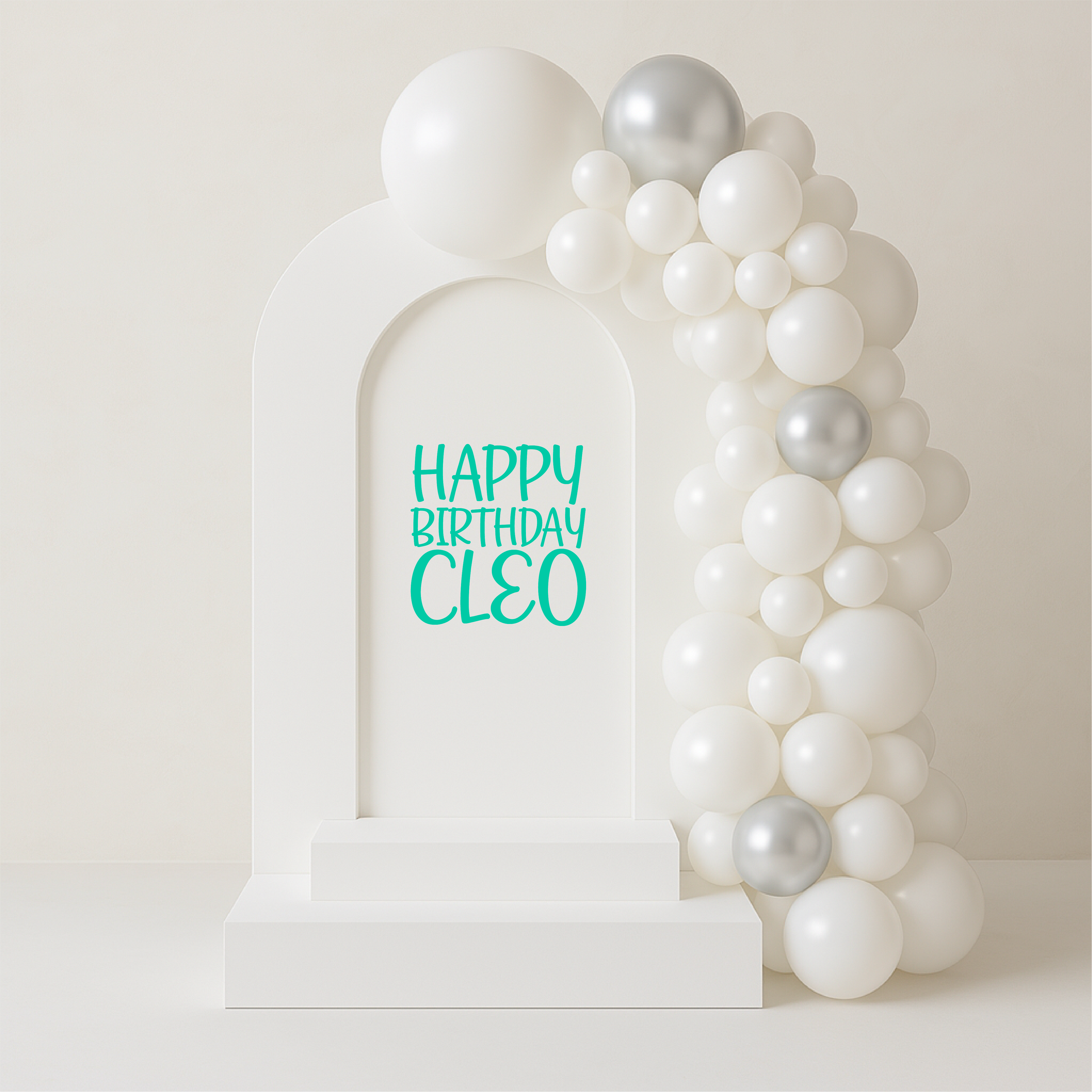 Cleo - Birthday Backdrop Sign