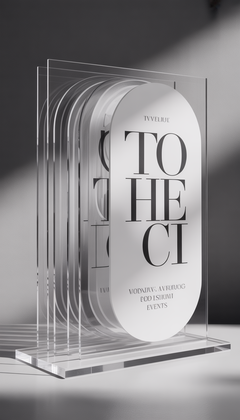 Monochrome Food Menu