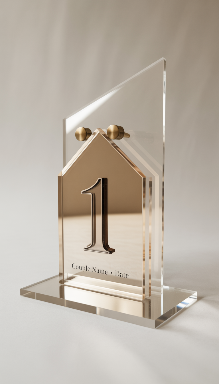 Glasshouse Table Number