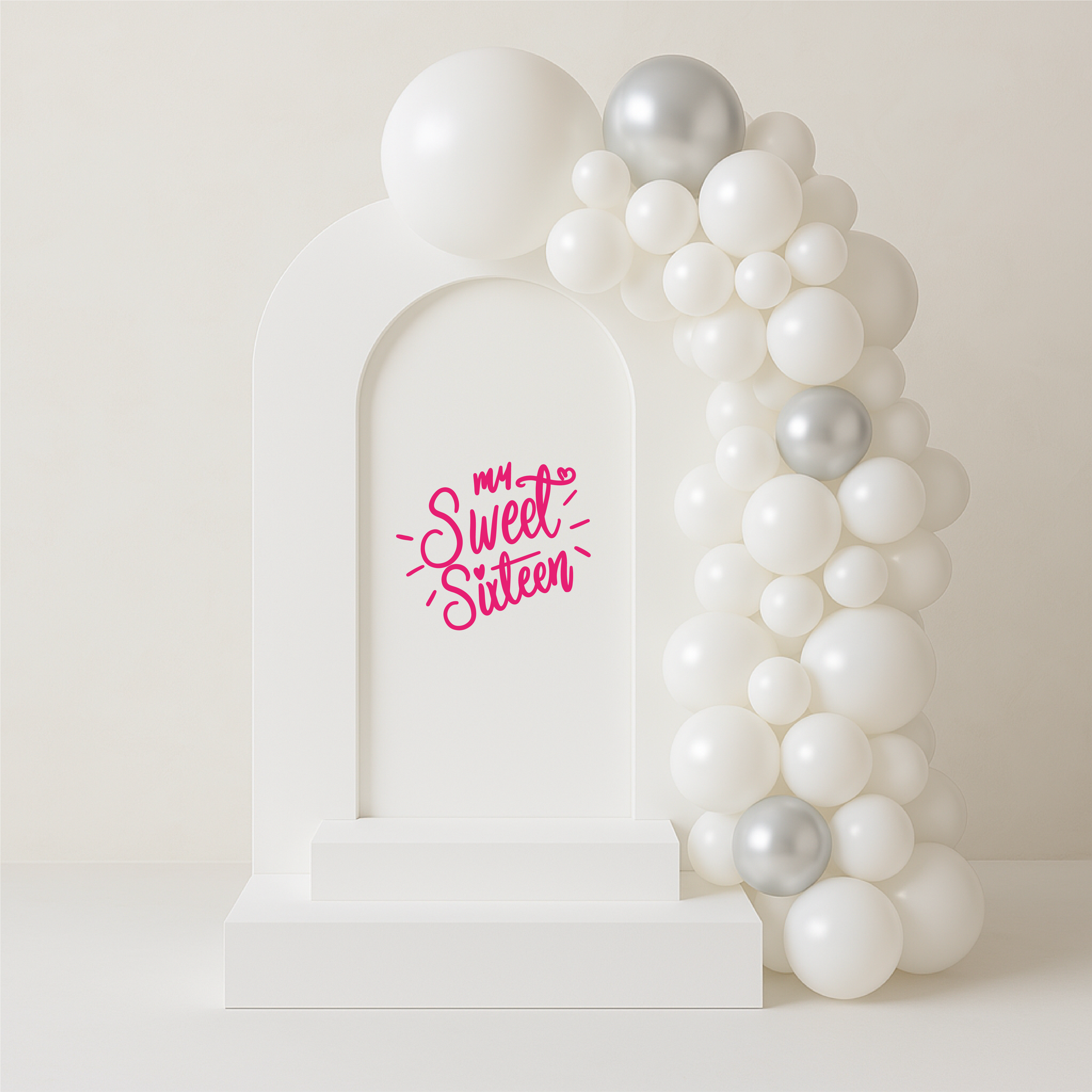 Sweet 16 - Backdrop Sign